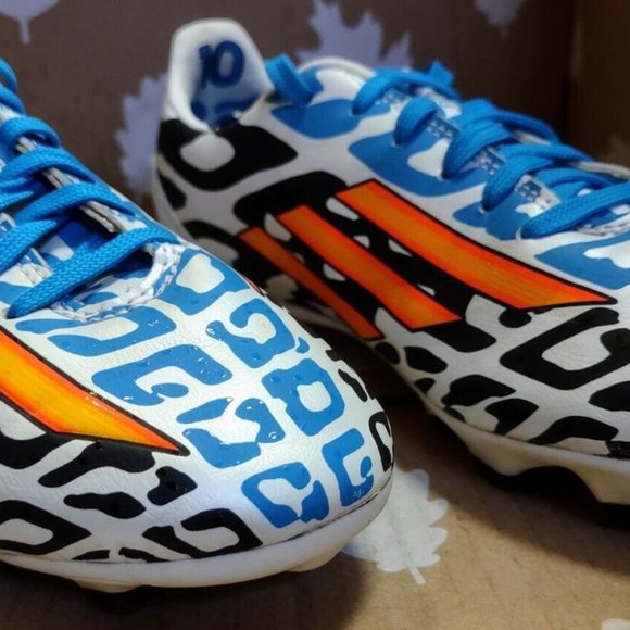 Adidas World Cup 2014 Messi Ed. AdiZero Soccer Football Cleat Y3 AR Hardly Worn - Picture 4 of 12